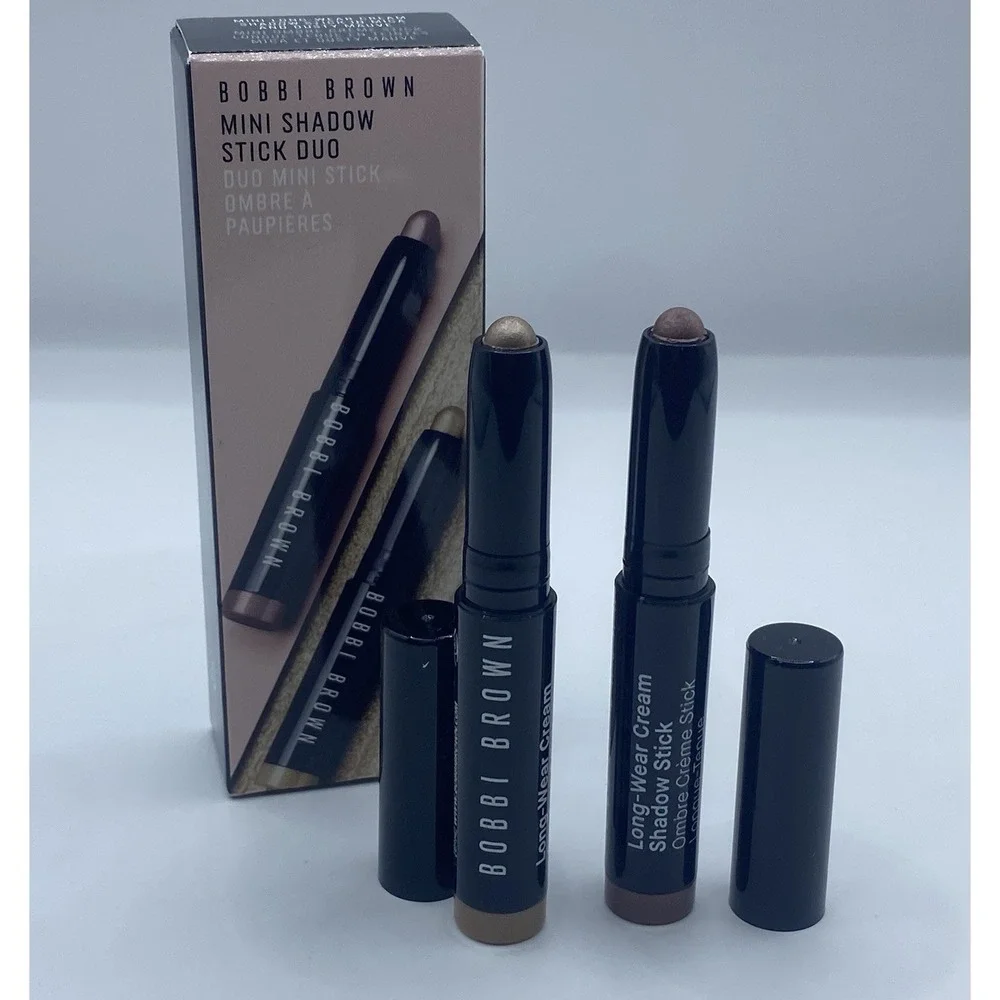 Bobbi Brown Mini Shadow Stick Duo Set - Mica/Dusty Mauve New!
